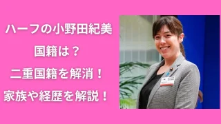 ハーフの小野田紀美の国籍は?二重国籍を解消!家族や経歴を解説!